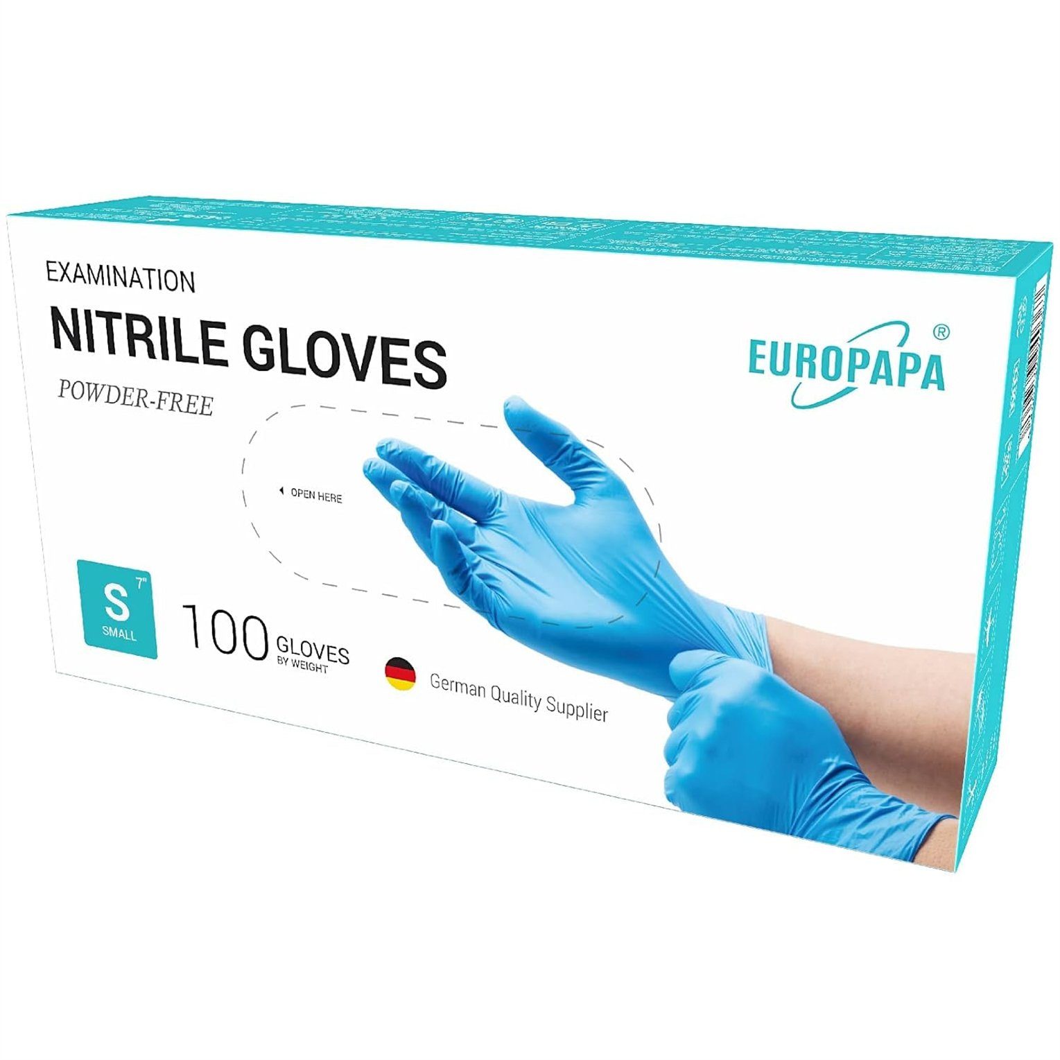 EUROPAPA Nitril-Handschuhe 500x Nitrilhandschuhe Einweghandschuhe (latexfre günstig online kaufen
