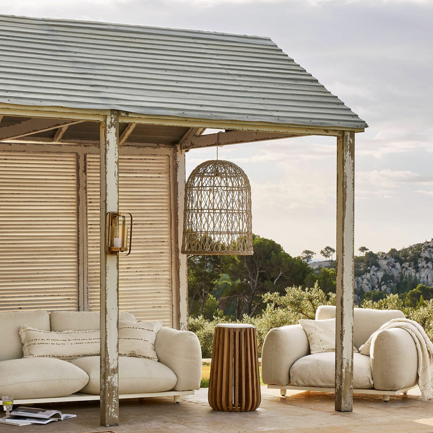 Mirabeau Lampenschirm Lampenschirm Durnelle braun