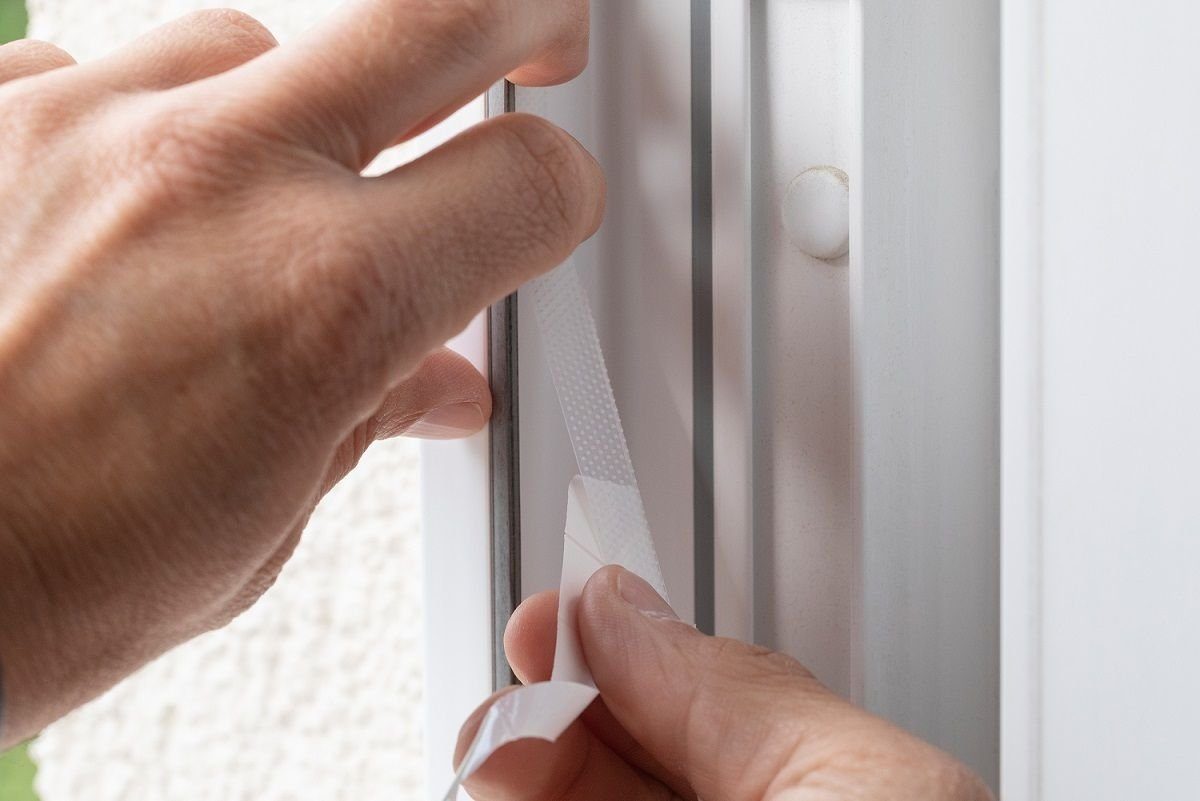 SCHELLENBERG Klett-Klebeband Schellenberg Befestigungsband für Polyestergewebe