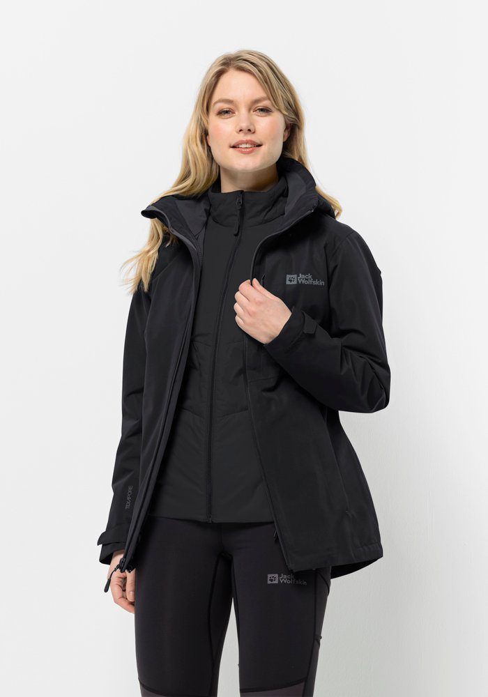 Mammut Damen Nara gefütterte Hardshell-Jacke mit Kapuze, berry XXL 44, Outdoor Online Shop, Der Marken Outlet für Sportartikel