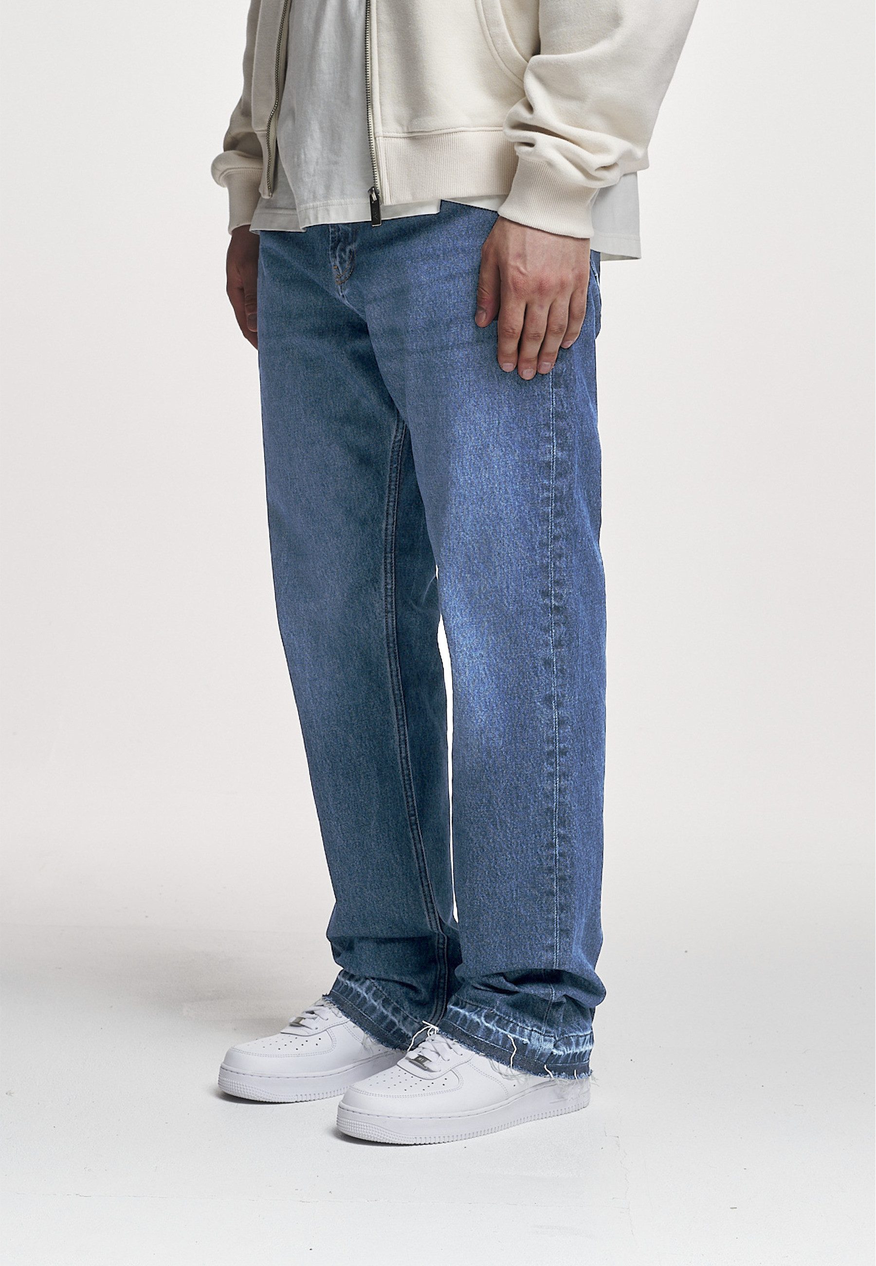 2Y Studios Bequeme Jeans 2Y Studios 2Y Arun Open Hem Straight günstig online kaufen
