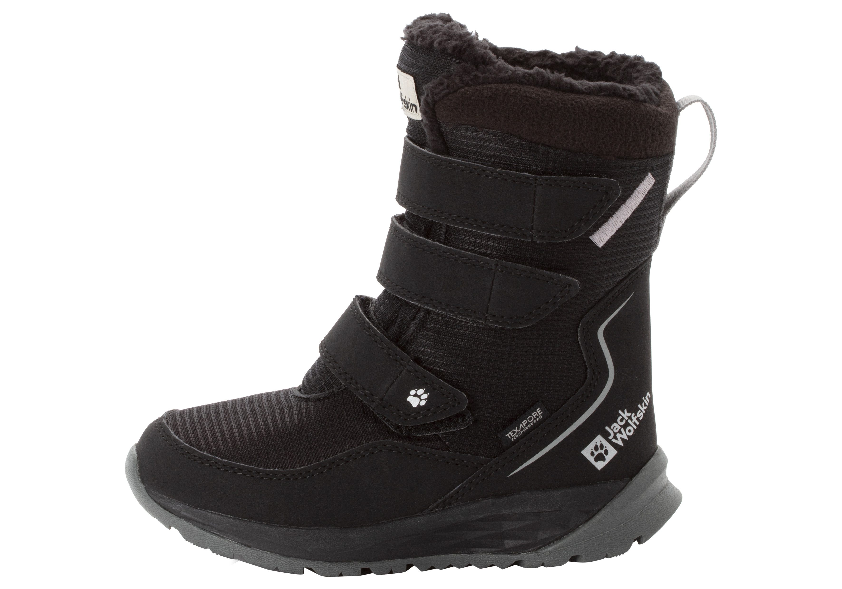 Jack Wolfskin POLAR BOOT TEXAPORE HIGH VC K Winterstiefel (für Kinder) Snowboots, Winterstiefel, Winterschuhe, wasserdicht & gefüttert – Bild 3 von 5