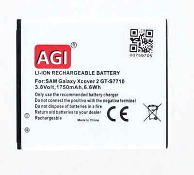 Akkuversum Akku kompatibel mit Samsung GT-S7710, Galaxy Reverb, SPH-M950 Akku Akku 1700 mAh (3,7 V)