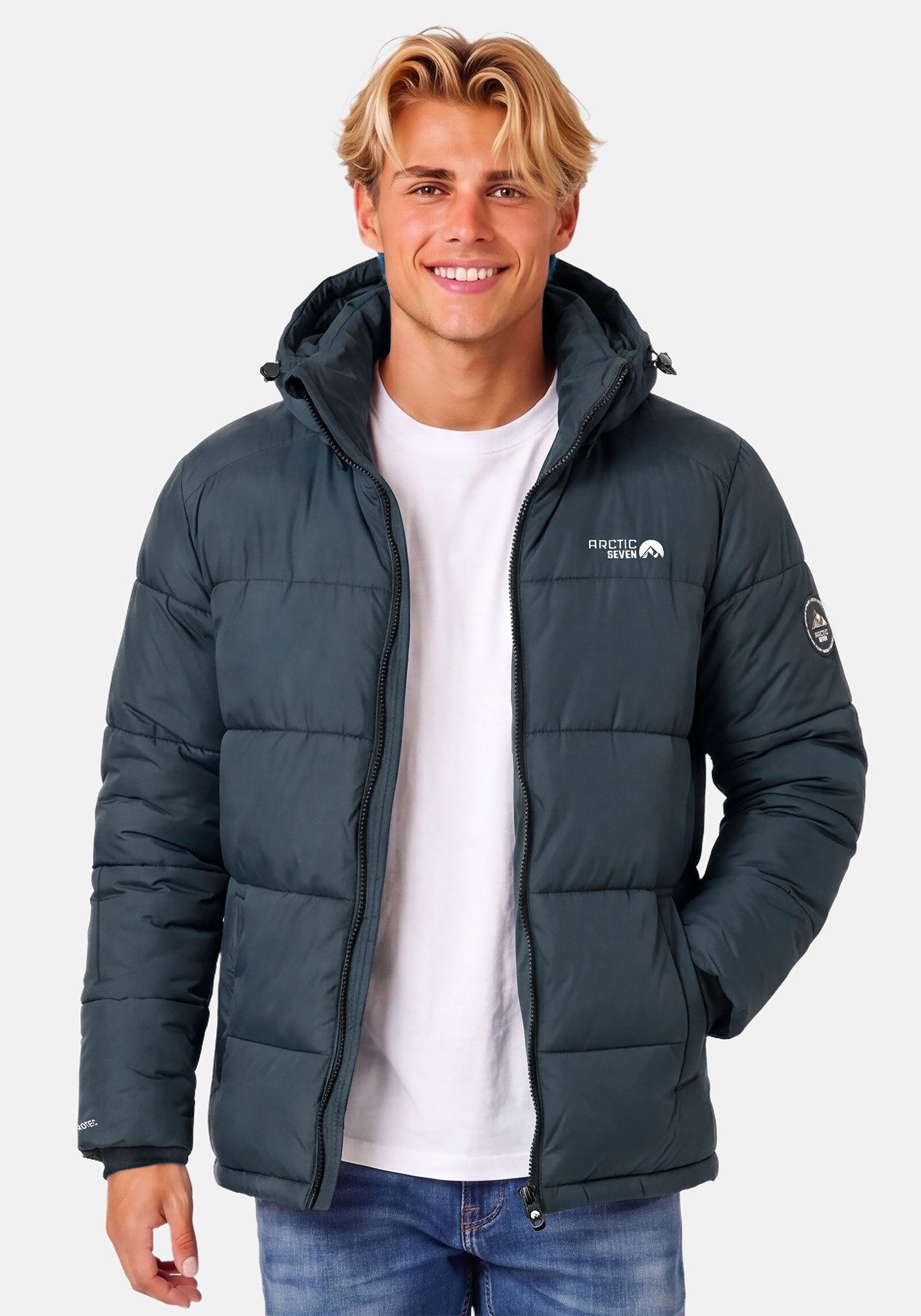 Arctic Seven Winterjacke ASYetii mit hochwertigem Steppdesign – Bild 2 von 5