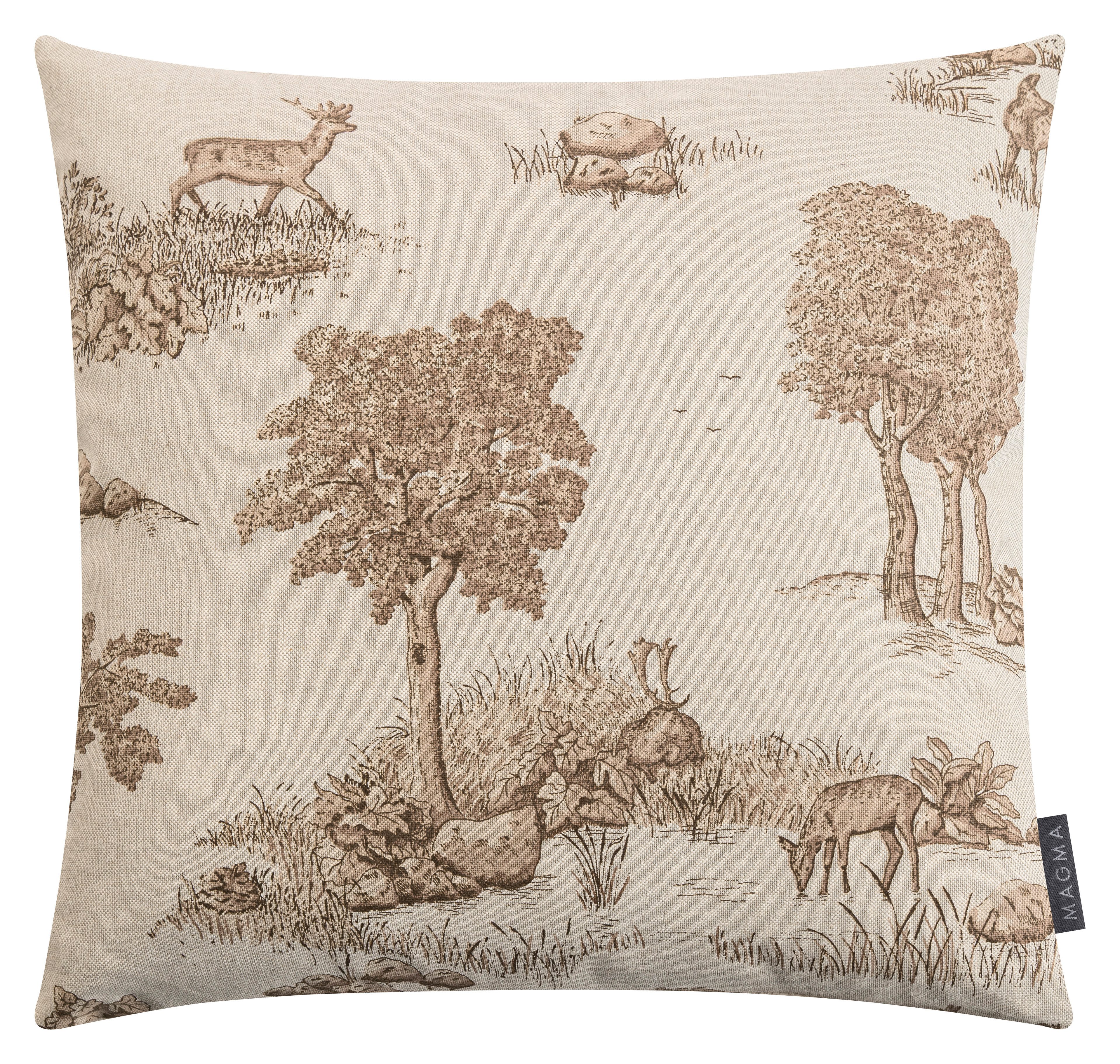 Magma Heimtex Kissenbezüge 'Hubertus' 45 x 45 cm Sand - Beige