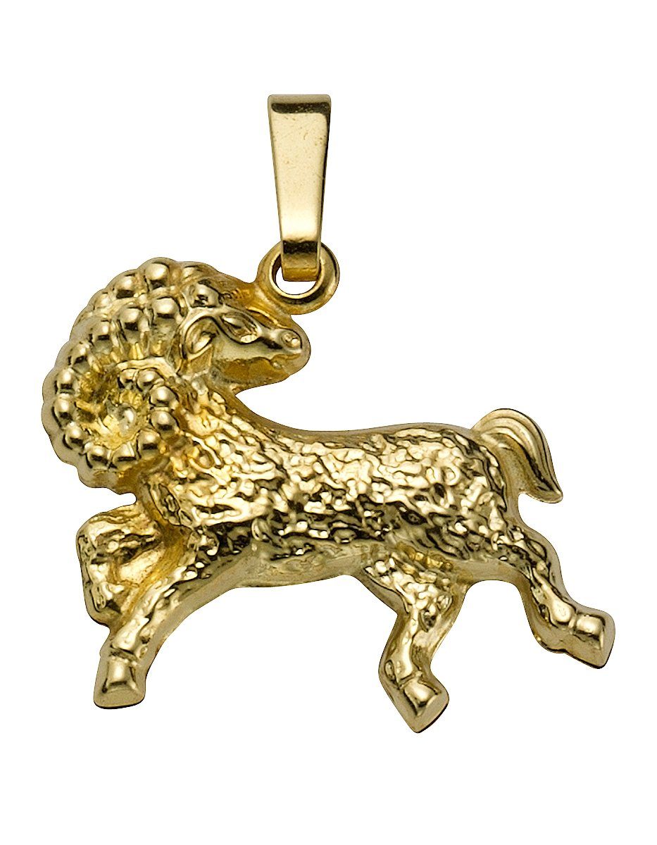 Firetti Sternzeichenanhänger Schmuck Geschenk Gold 333 Halsschmuck Anhänger Halskette Sternzeichen