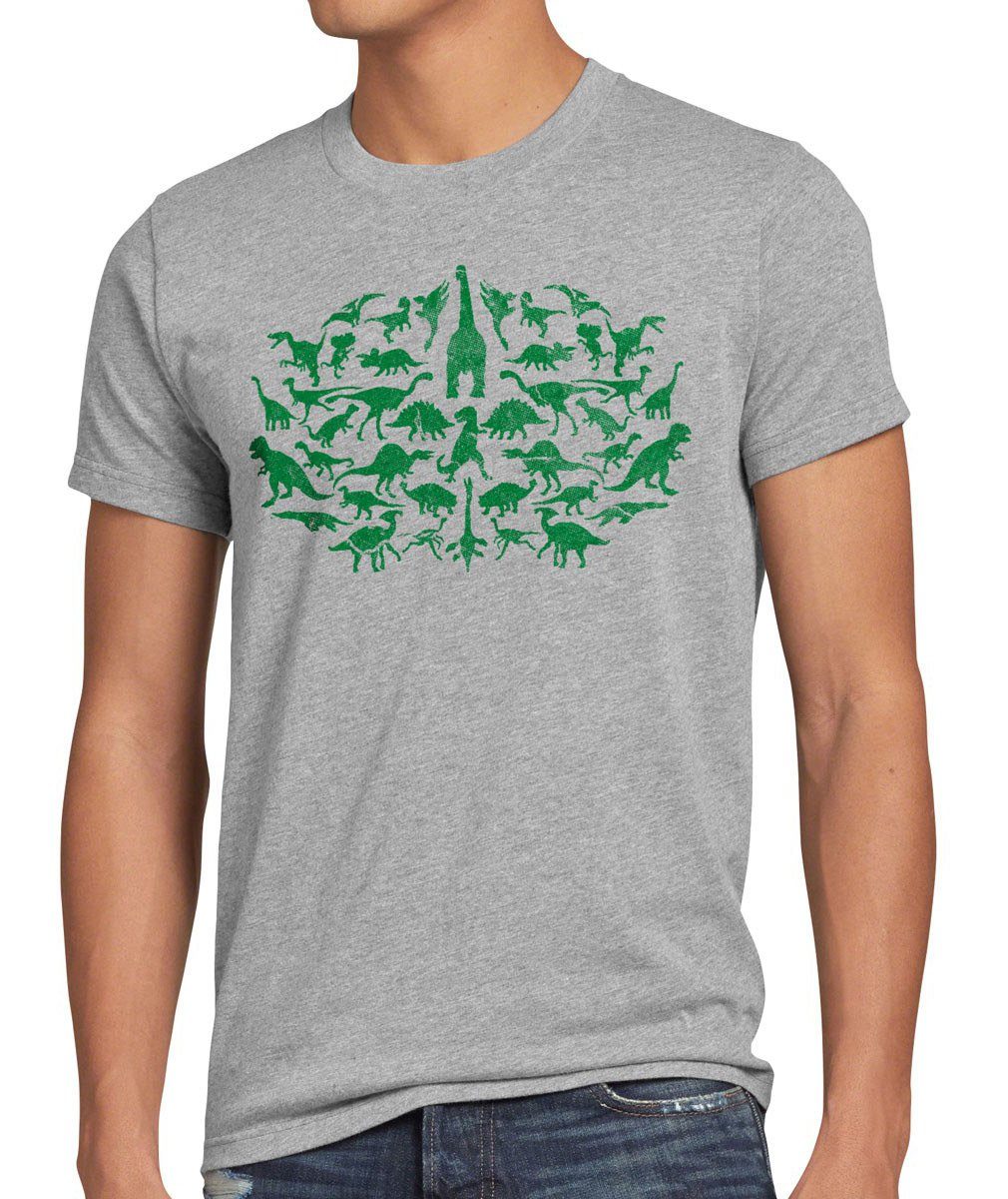 style3 T-Shirt Dinosaurier Big Bang Monster günstig online kaufen