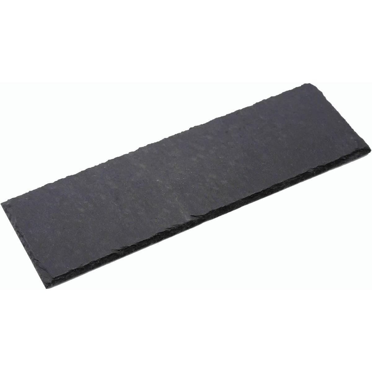 Novaliv Servierplatte 4041041692386-1xStuck, (1-tlg), Schieferplatte rechteckig I 40x15x0,5 cm I Schiefer Platte Schiefertel