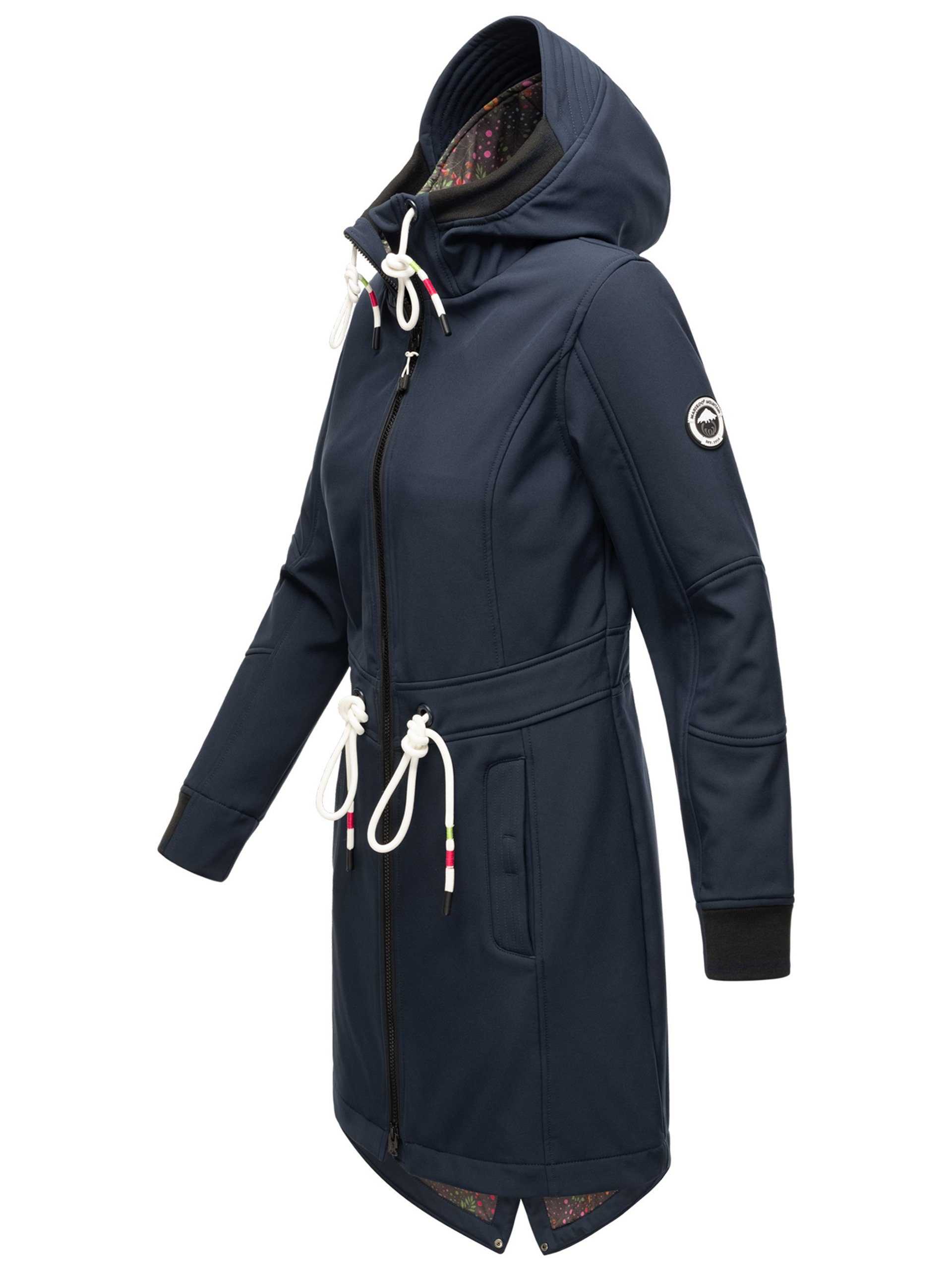 Marikoo Softshelljacke Mount Furnica mit hochschließendem Kragen – Bild 3 von 5