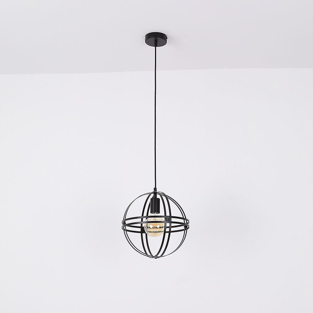 Kugel Designleuchte Hängeleuchte Pendelleuchte, Deckenlampe Metall etc-shop Pendellampe