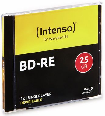 Intenso DVD-Rohling INTENSO Blu-ray Disc BD-R 25 GB, Jewel Case, 5
