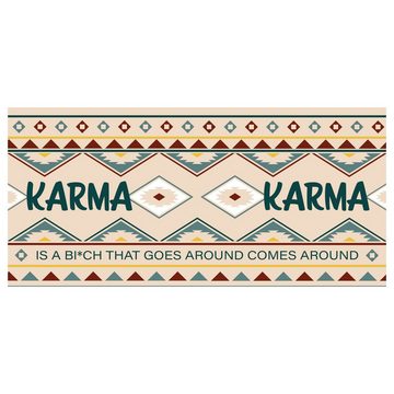 United Labels® Tasse Karma Tasse - Karma is a Bi*ch Kaffeetasse aus Keramik 320ml, Keramik