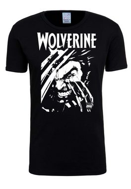 LOGOSHIRT T-Shirt Wolverine mit lizenzierten Originaldesign