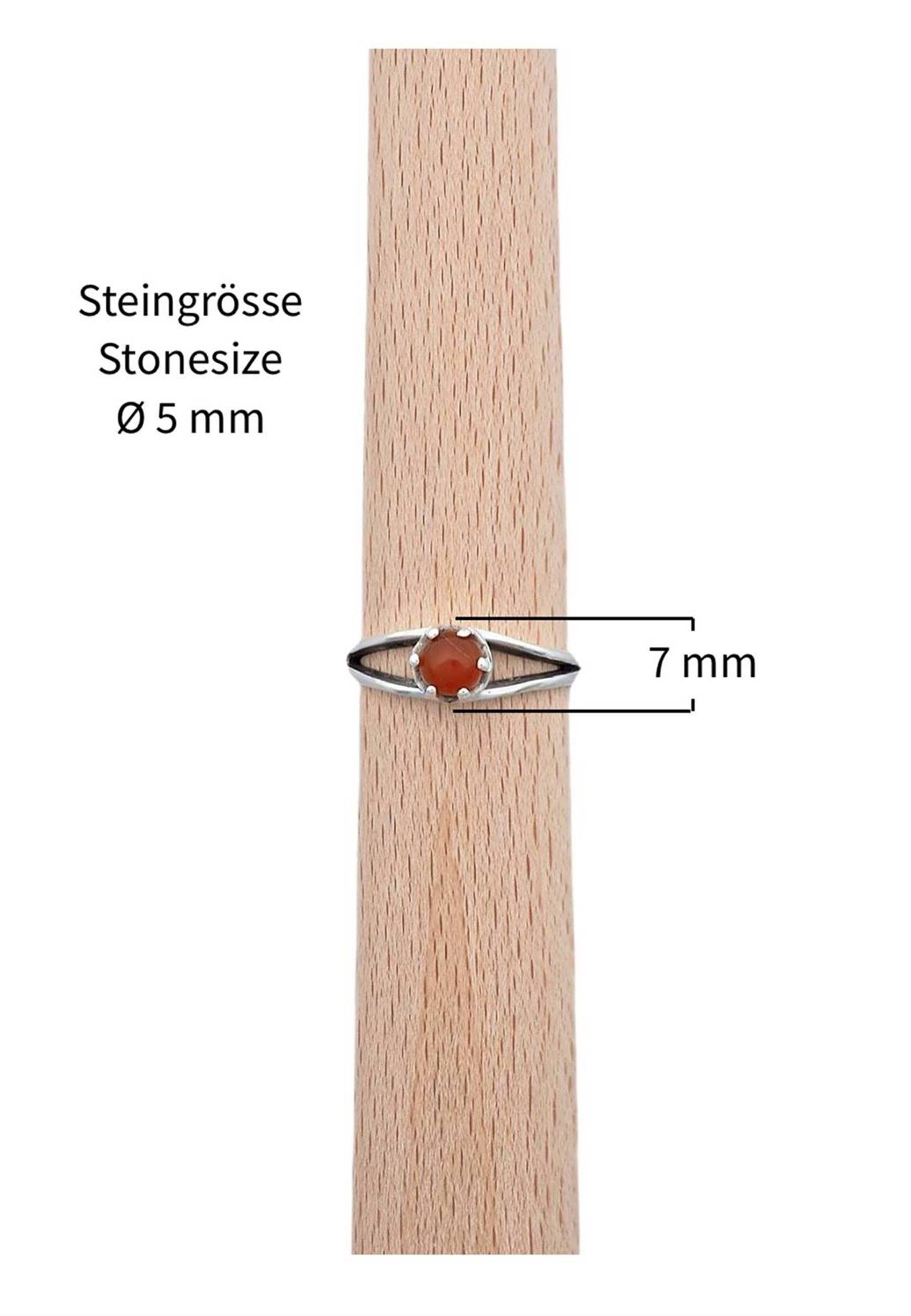 mit Silberring 925er Silber mantraroma Karneol