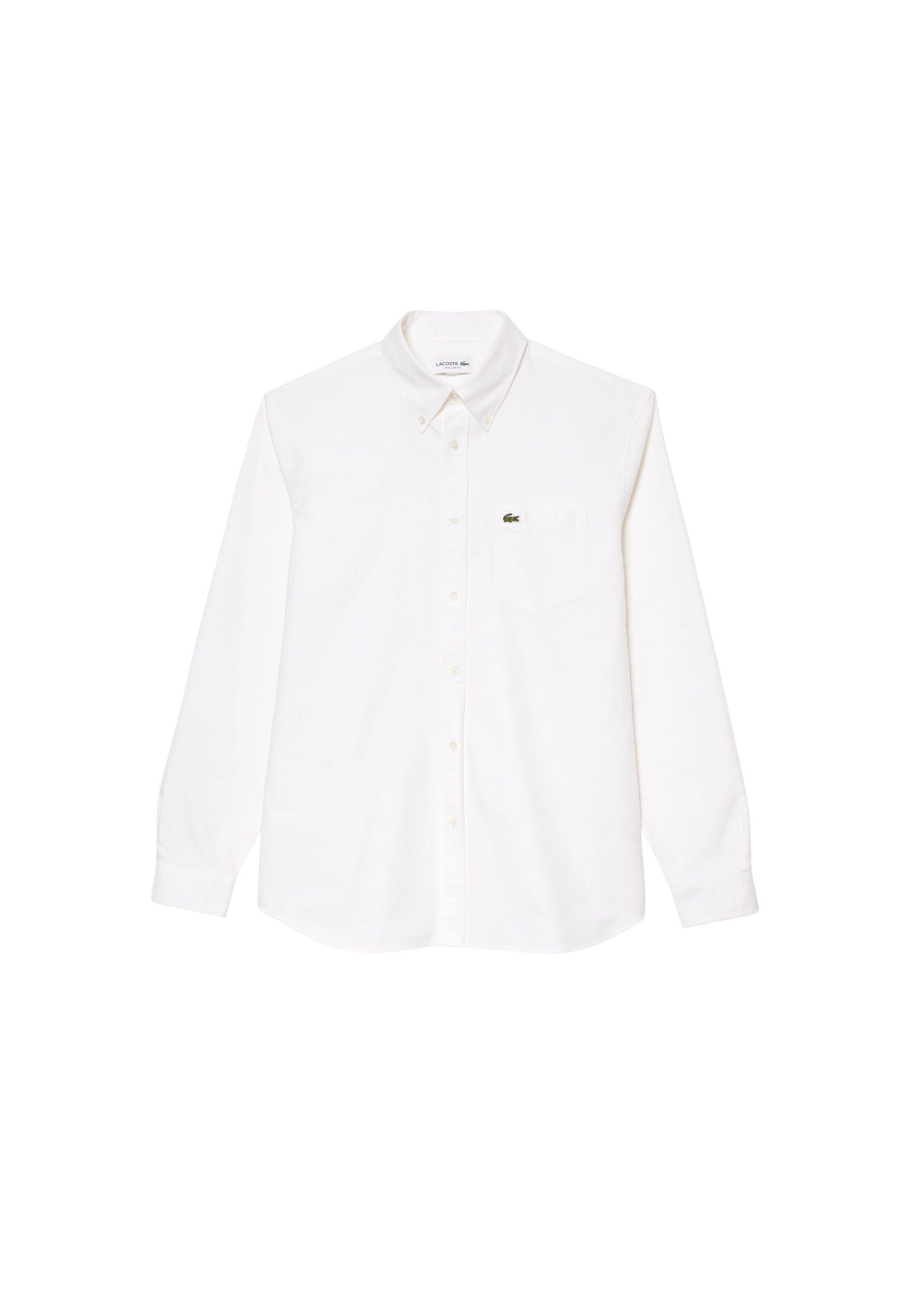 Lacoste Langarmhemd Hemd Langarmhemd mit Button-Down-Kragen und (1-tlg)