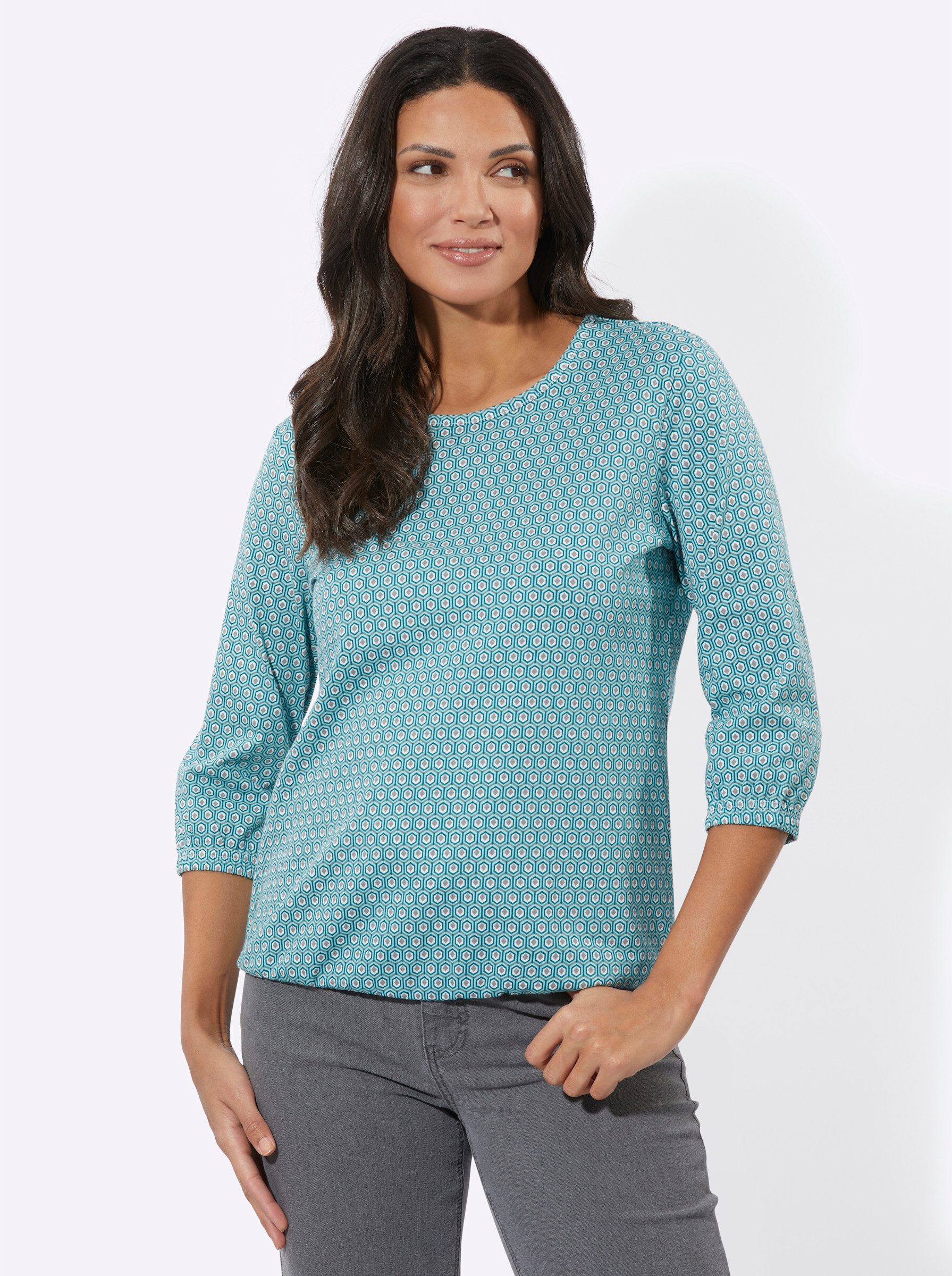 Sieh an! T-Shirt 3/4-Arm-Shirt . günstig online kaufen