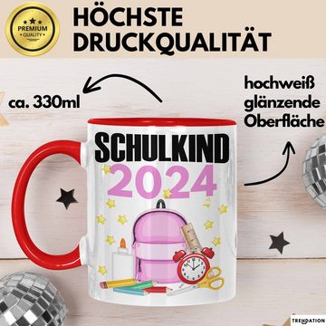 Trendation Tasse Trendation - Einschulung Mädchen Geschenk Schultüte Füllung Tasse