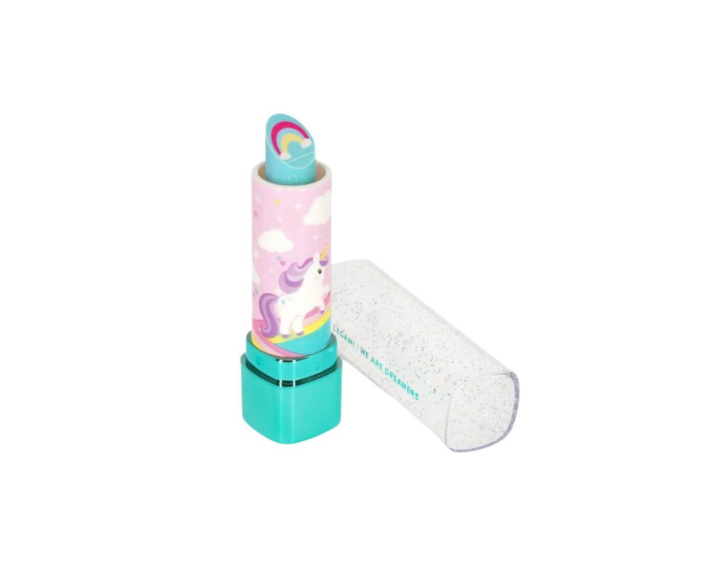Legami Schultüte Radiergummi mit Duft - Xoxo Einhorn rosa/türkis