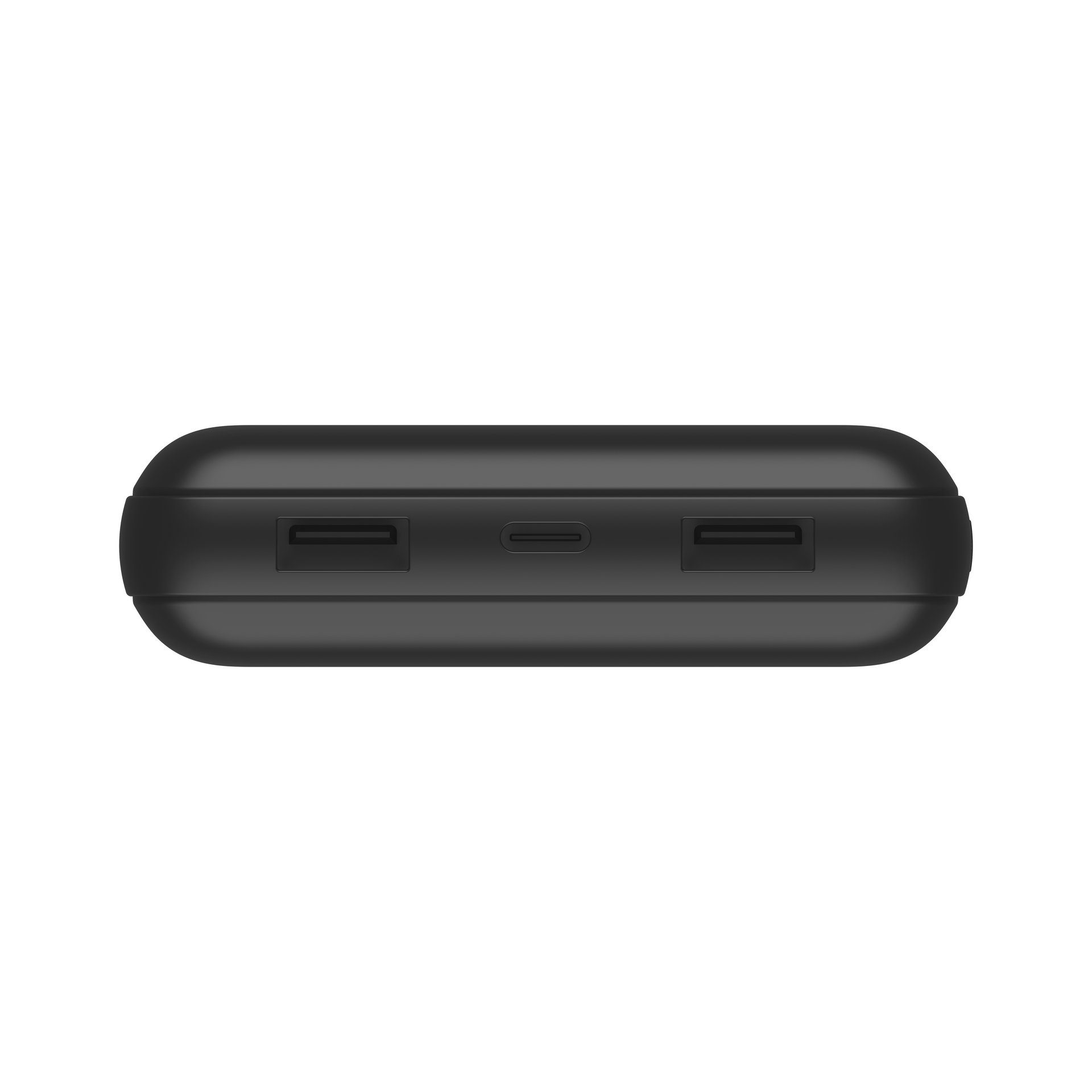 Stunden Geräten Powerbank 3 Power für 78 bis 1x Schwarz Watt zum Belkin 15 Laden BoostCharge 2x von zu USB-C, USB-A, Powerbank, 20.000mAh