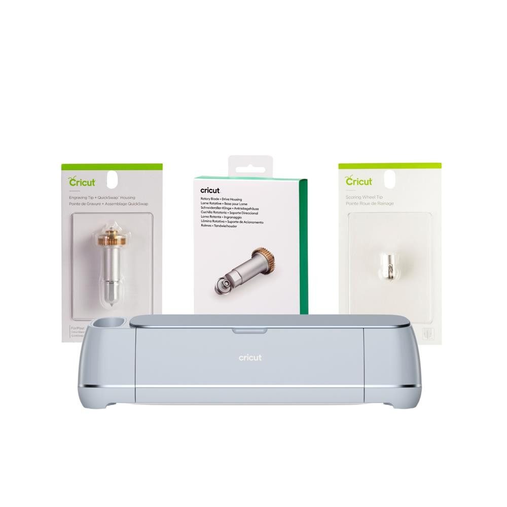 Cricut Papierschneidegerät Maker 3 & Essential Tools Bundle, Limited Edition Schneidemaschine Schneideplotter