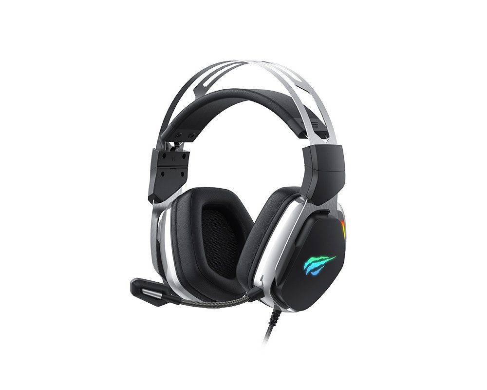 RGB-Kopfhörer USB On-Ear DOTMALL mit Headset Sound H2018U Mikrofon Gaming-Headset Stereo