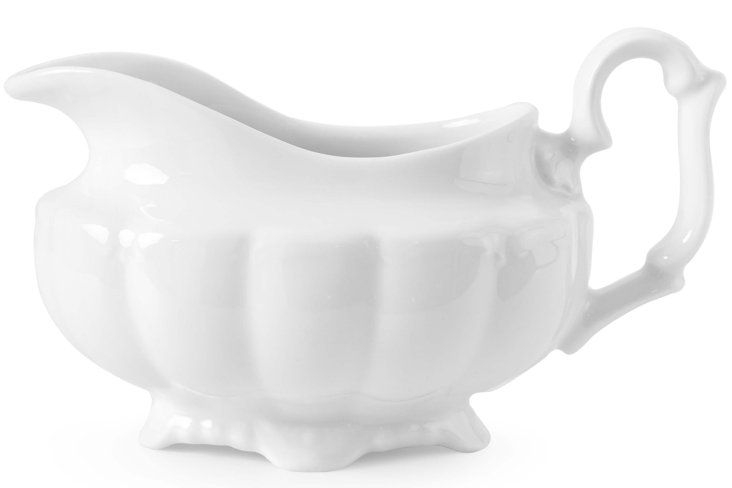 KONSIMO® Schüssel CHODZIEZ MARIA TERESA Sauciere mit Untertasse, Porzellan, Hochwertiges Premium-Porzellan, handgefertigt – Bild 5 von 5