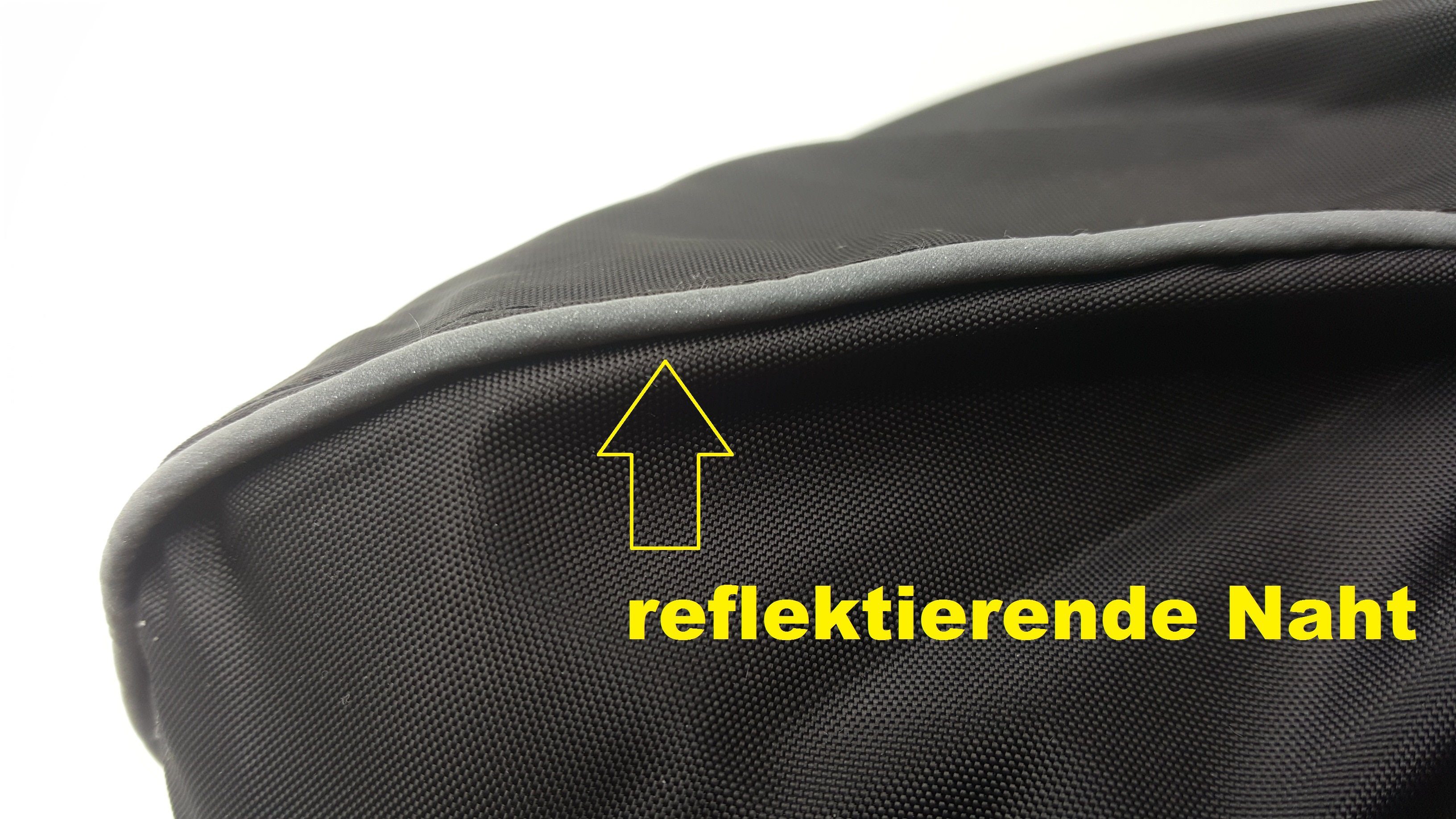 everest 1953 Fahrrad-Überschuh Gaiter Überschuhe short Gamaschen Regenschutz Gr. S (37 - 39) reflektierende Naht