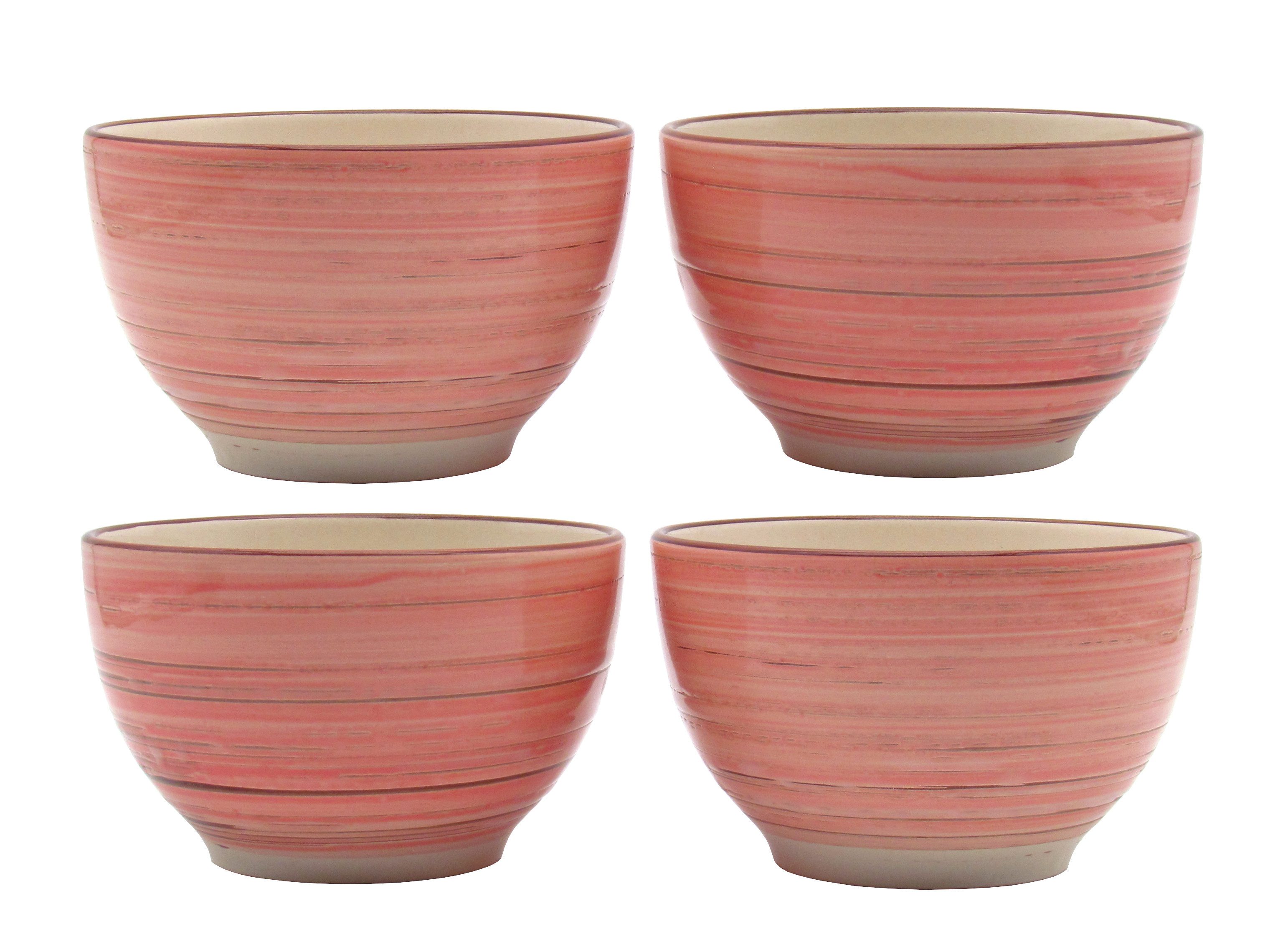 steinwohn Frühstücks-Geschirrset Keramik Frühstücks-Service 12-/18-teilig für 4 oder 6 Personen (12-tlg), Vintage Look, Spülmaschinen- & Mikrowellengeeignet – Bild 5 von 5