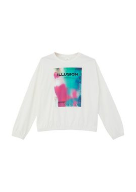 s.Oliver Langarmshirt Longsleeve mit elastischem Bund