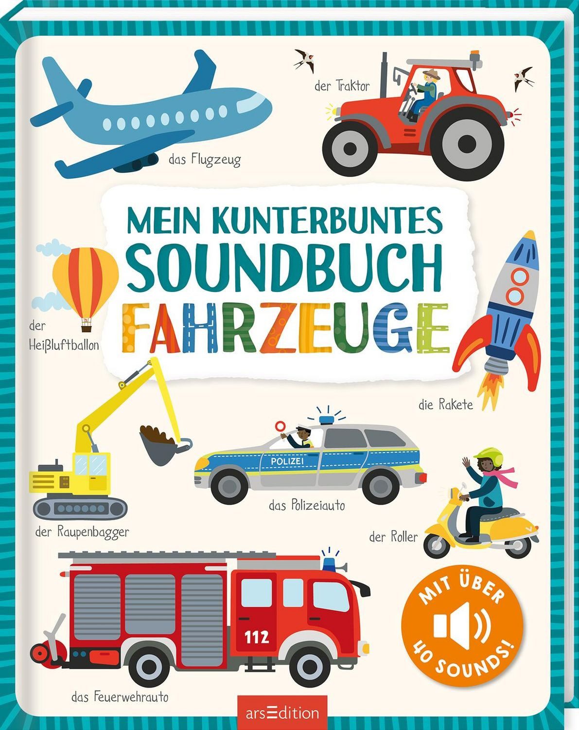Mein kunterbuntes Soundbuch – Fahrzeuge / diverse