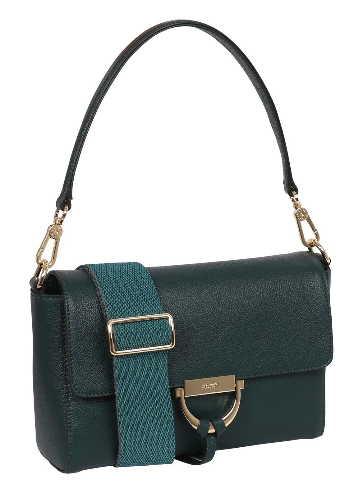 Abro Umhängetasche Shoulder Bag Temi, aus echtem Rindsleder