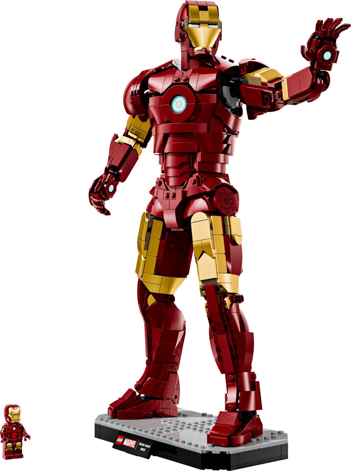 LEGO® Marvel 76344 Iron Man Mark 3 Sammleredition Spielbausteine, (Set, 1297 St., Set)