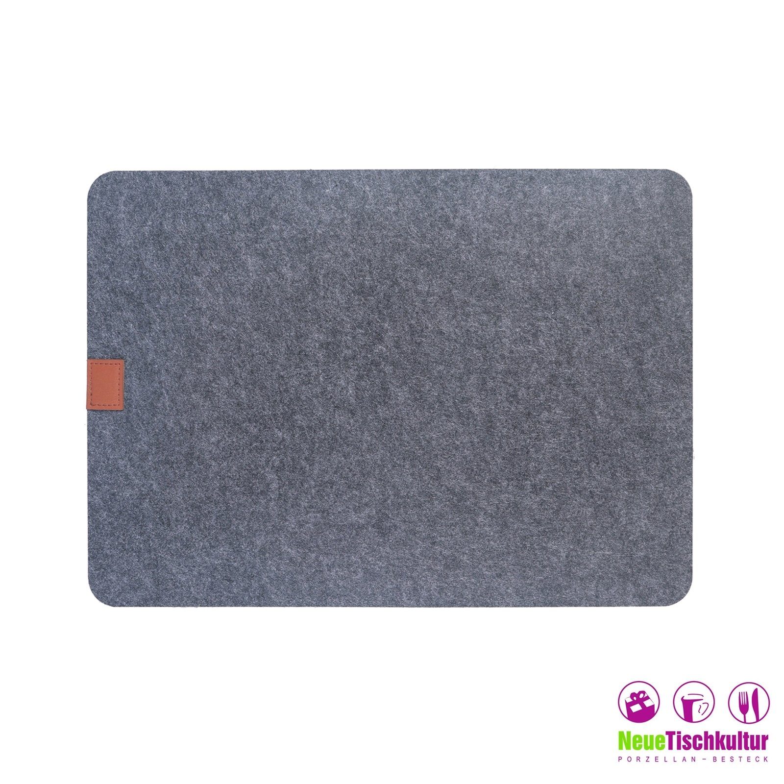 Neuetischkultur Platzset Platzset 4-teilig Filz eckig, (Set, 4-St., 4 Platz günstig online kaufen