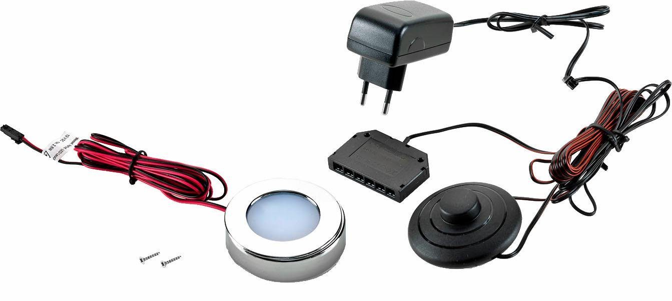 LED Unterbauleuchte, LED fest integriert, Warmweiß, 1er- 2er und 3er Set | Unterbauleuchten