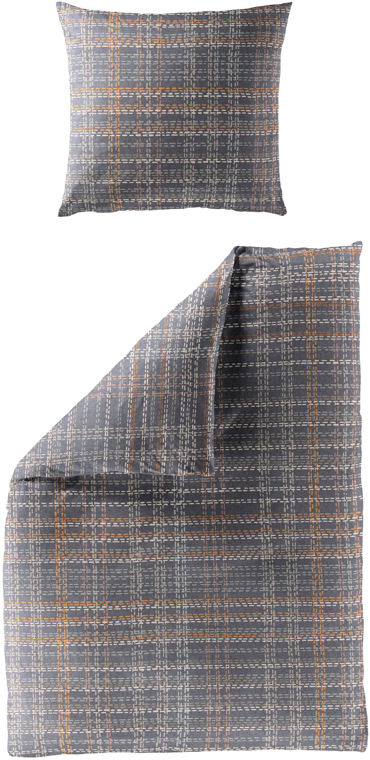 BIERBAUM Bettwäsche 4143, Biber, 2 teilig, Biber, 100 % Baumwolle, pflegele günstig online kaufen