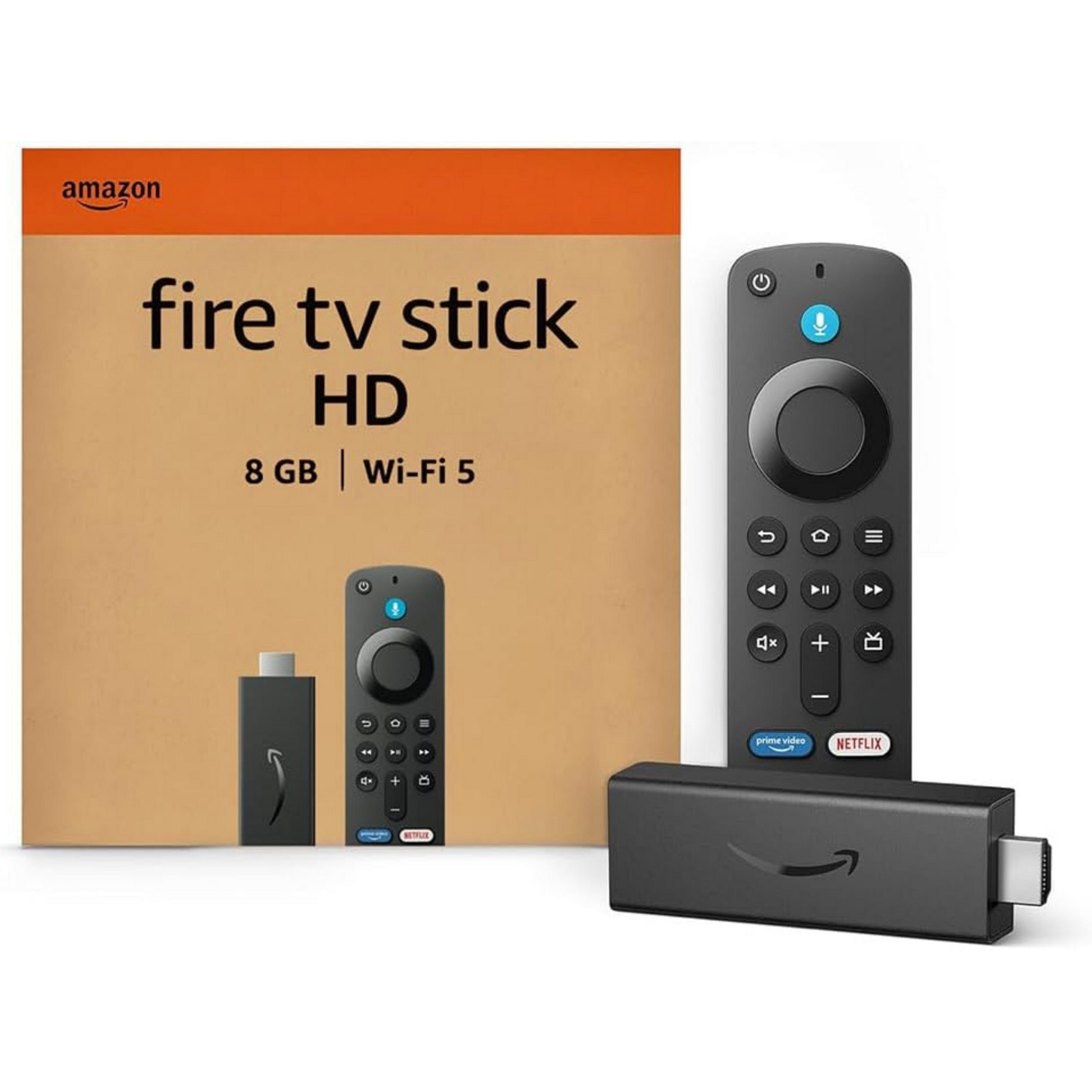 Amazon Streaming-Stick Fire TV Stick HD (Neueste Generation) Free- und Live-TV, (1 St)
