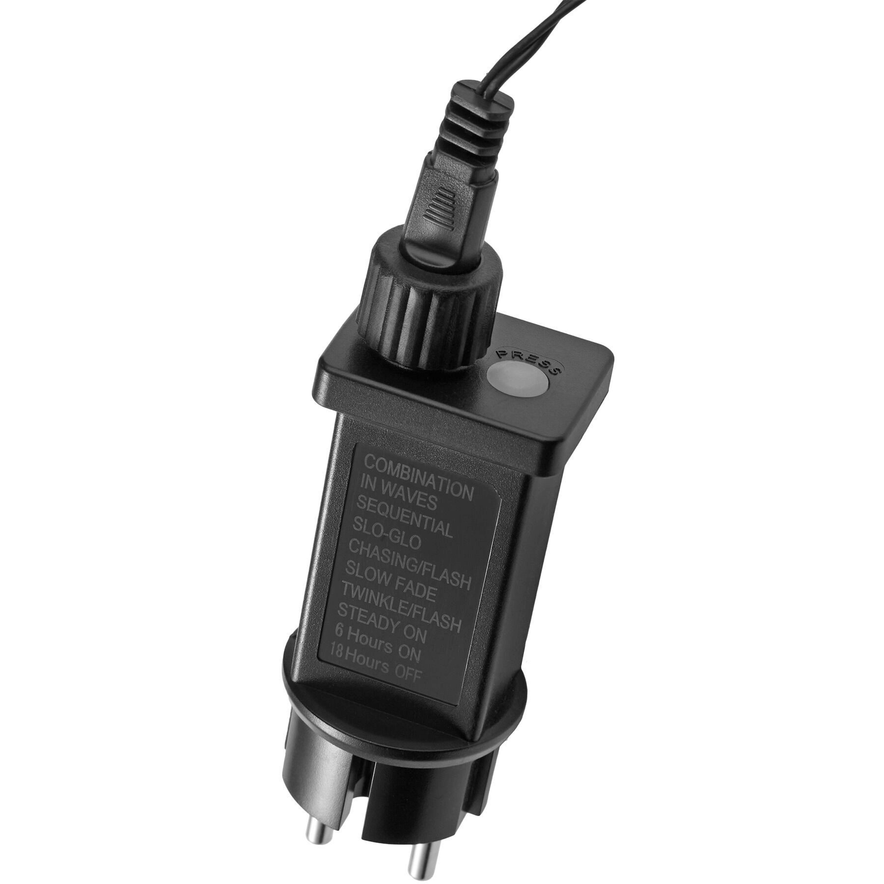 tectake Christbaumkerzen LED-Lichterkette, warmweiß