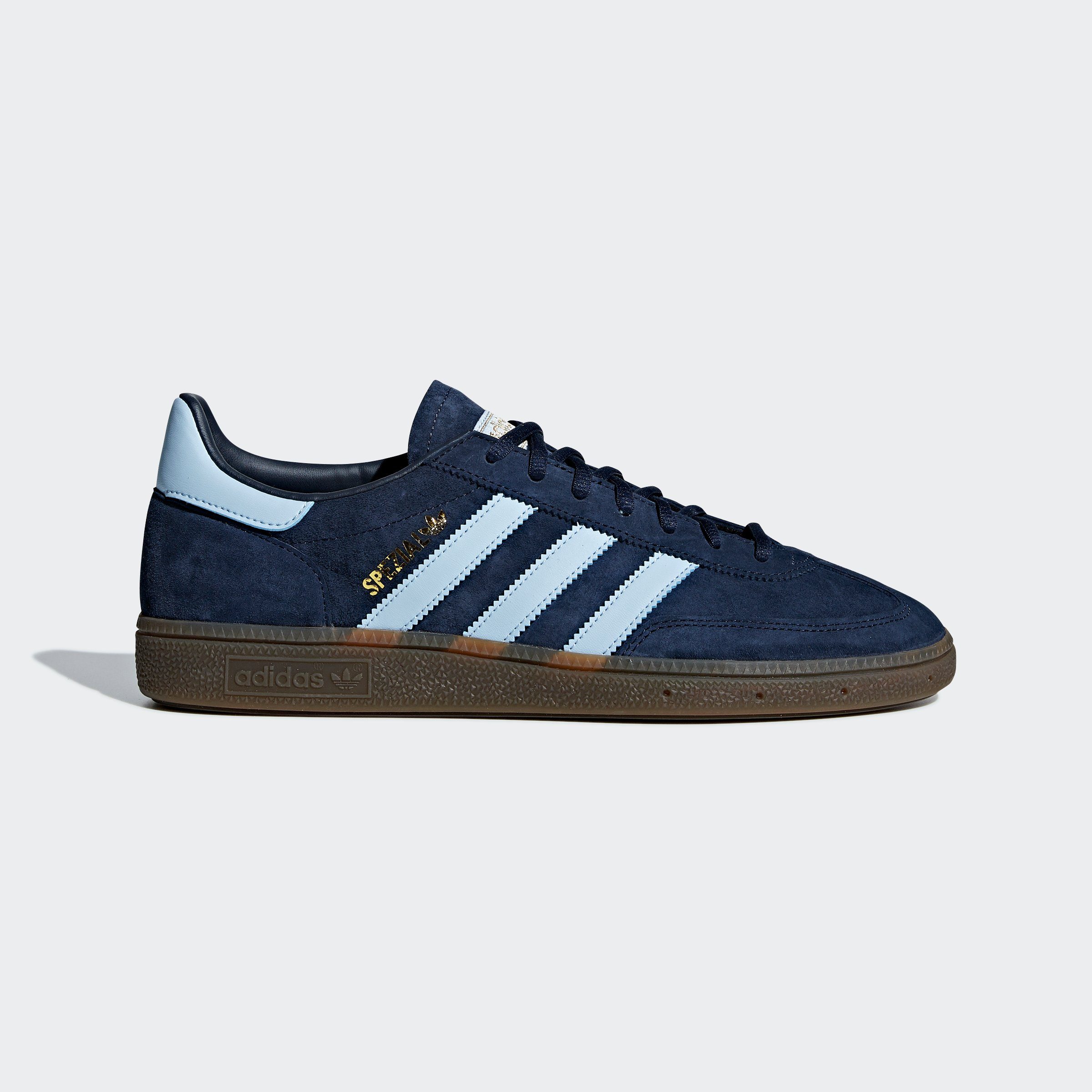 adidas Sneaker SPEZIAL Gum5 Originals HANDBALL Collegiate / Clear Navy / Sky