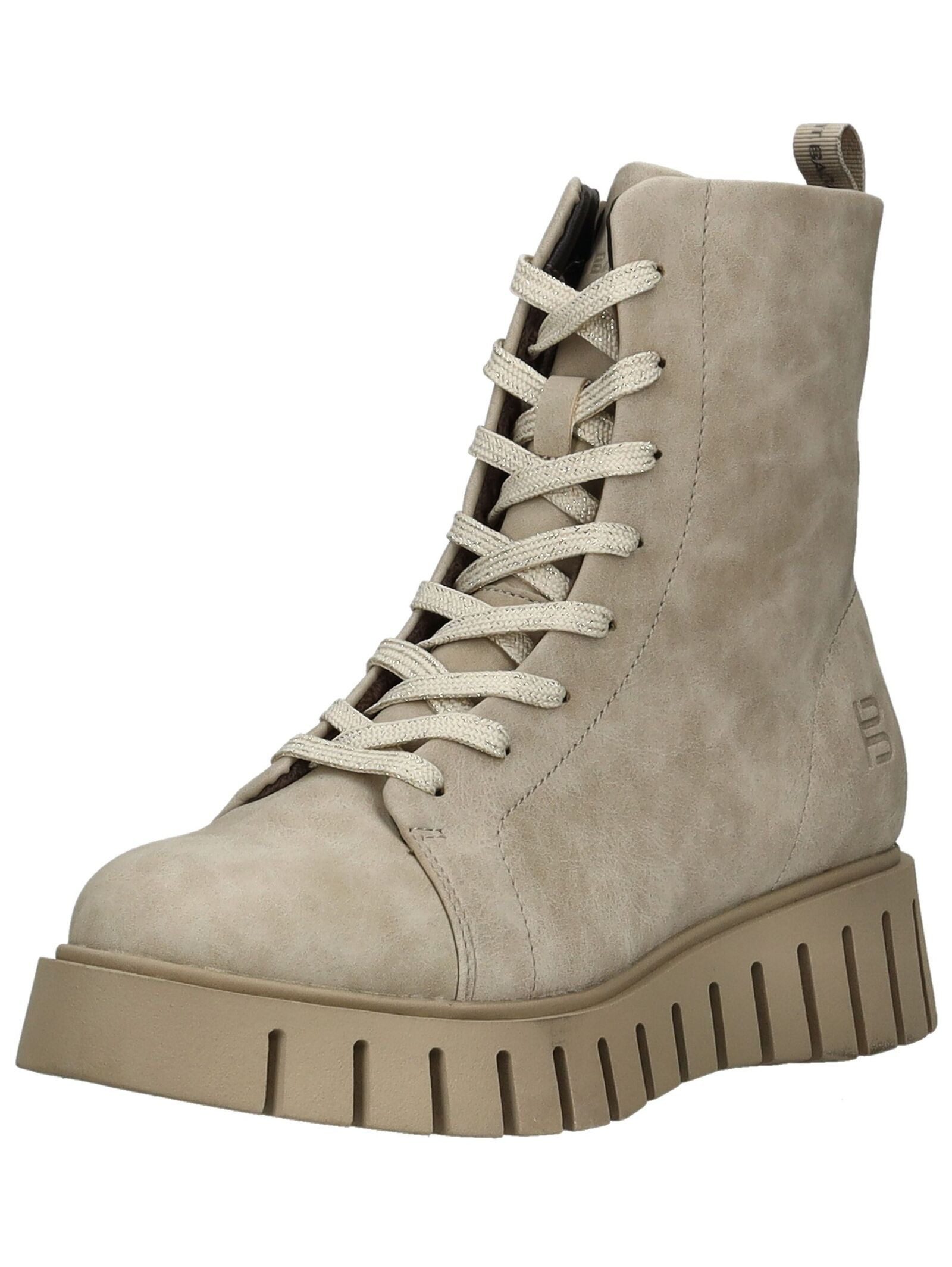 BAGATT Stiefelette Nubukleder . Schnürstiefelette