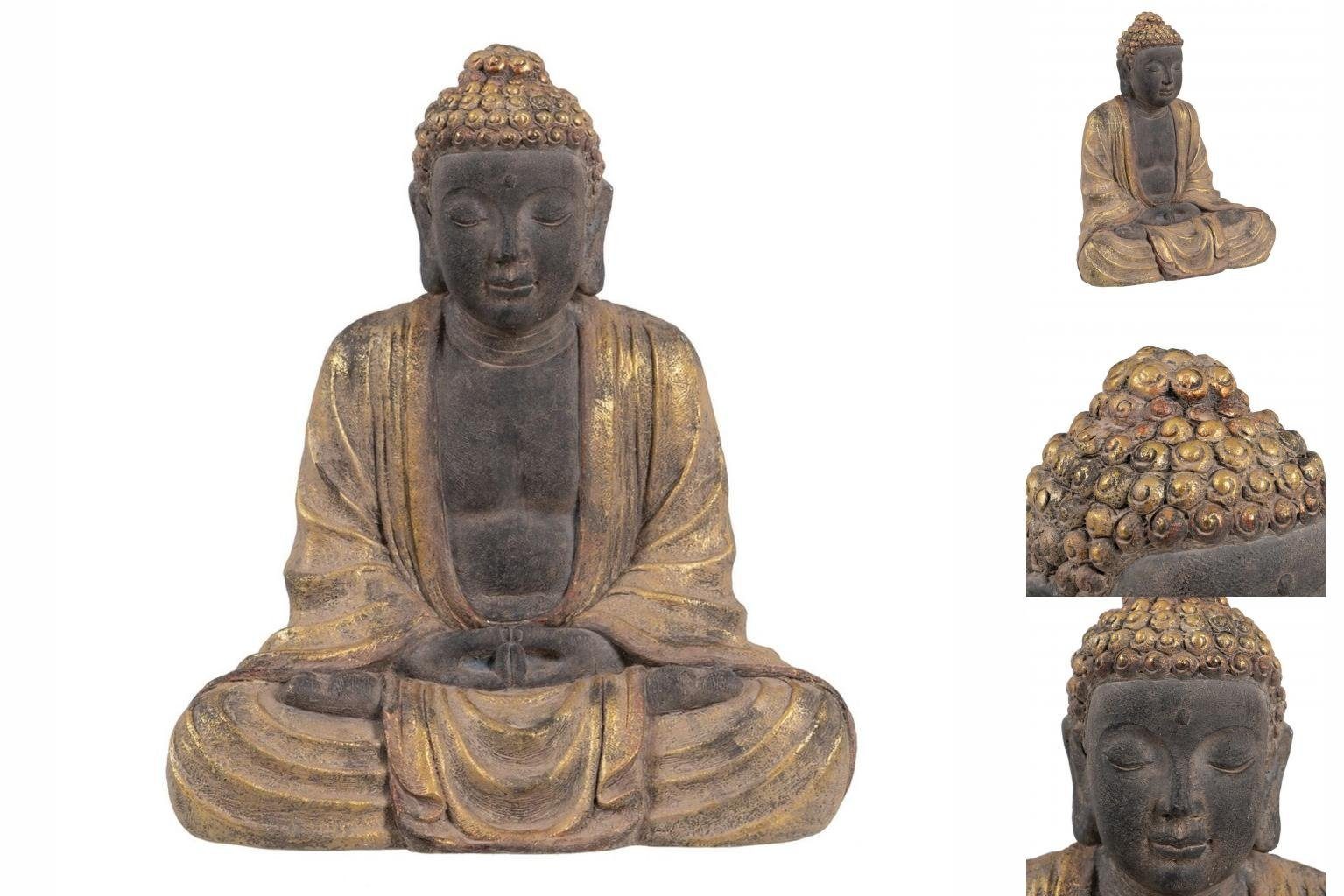 Bigbuy Dekoobjekt Skulptur 60 x 35 x 70 cm Buddha