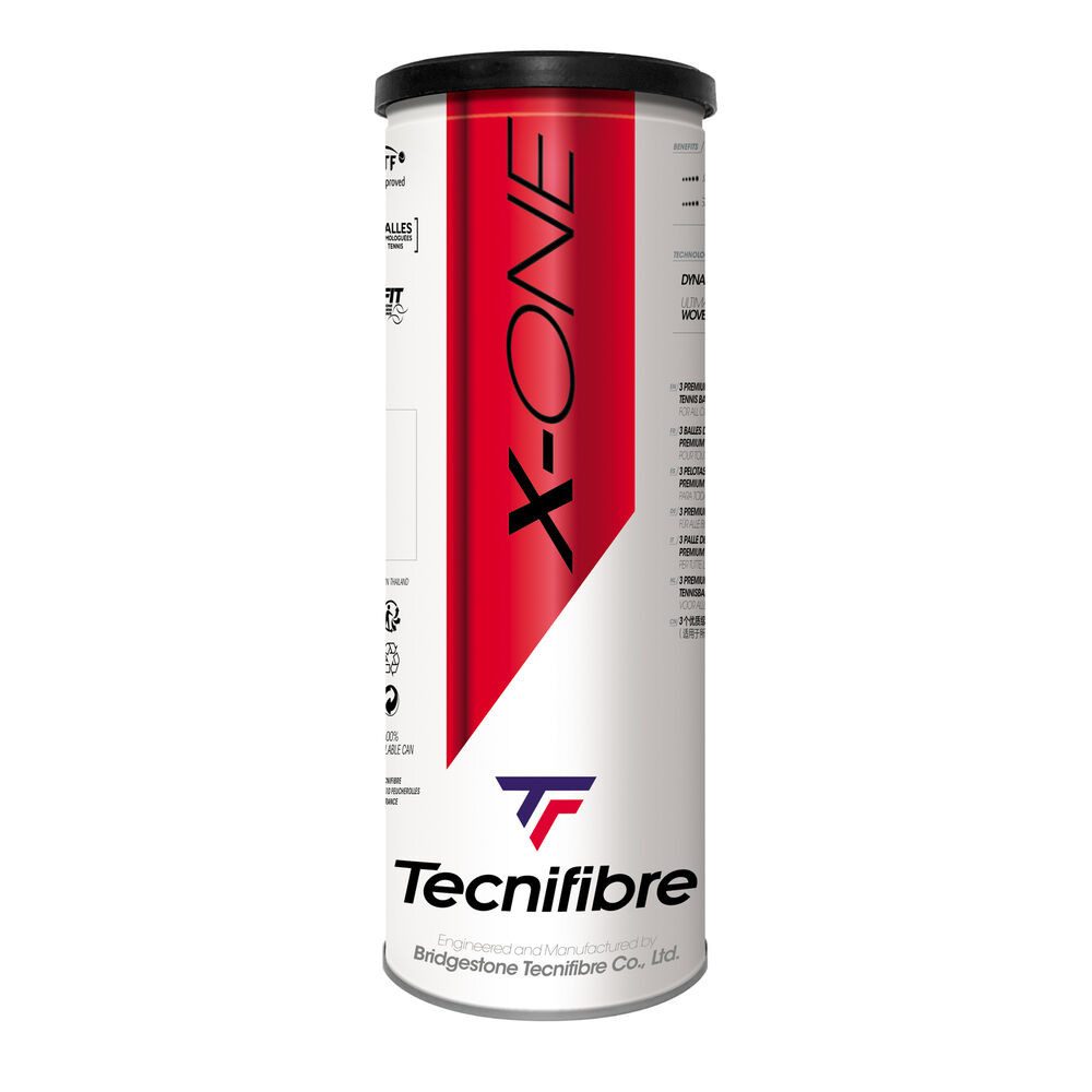 Tecnifibre Tennisball X-One 3 Pack