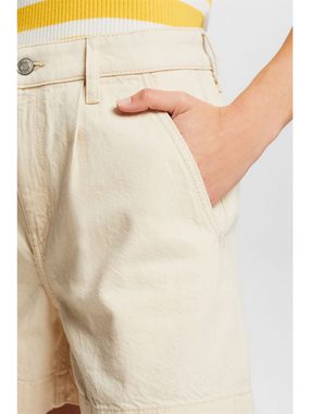 Esprit Jeansshorts Shorts aus Baumwolltwill in Washed-Optik