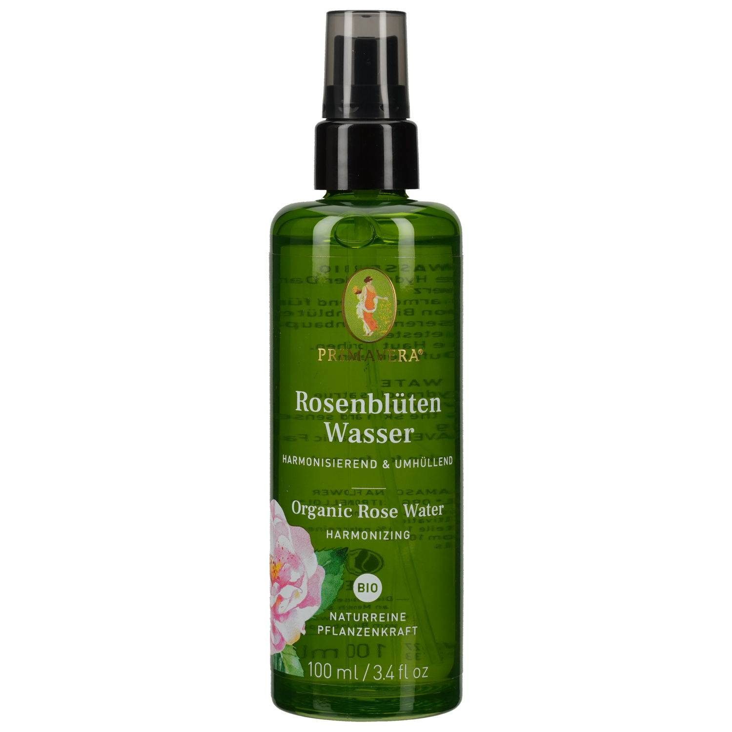 Primavera Life GmbH Gesichtswasser Primavera ROSENBLÜTENWASSER Bio Spray 100ml PZN 18191897