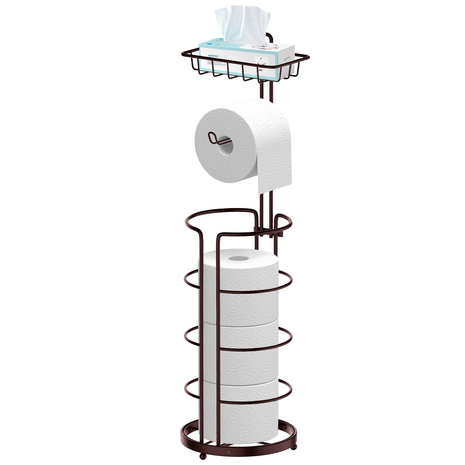 OBOSOE Toilettenpapierhalter »Bronze Toilettenpapierhalter stehend«