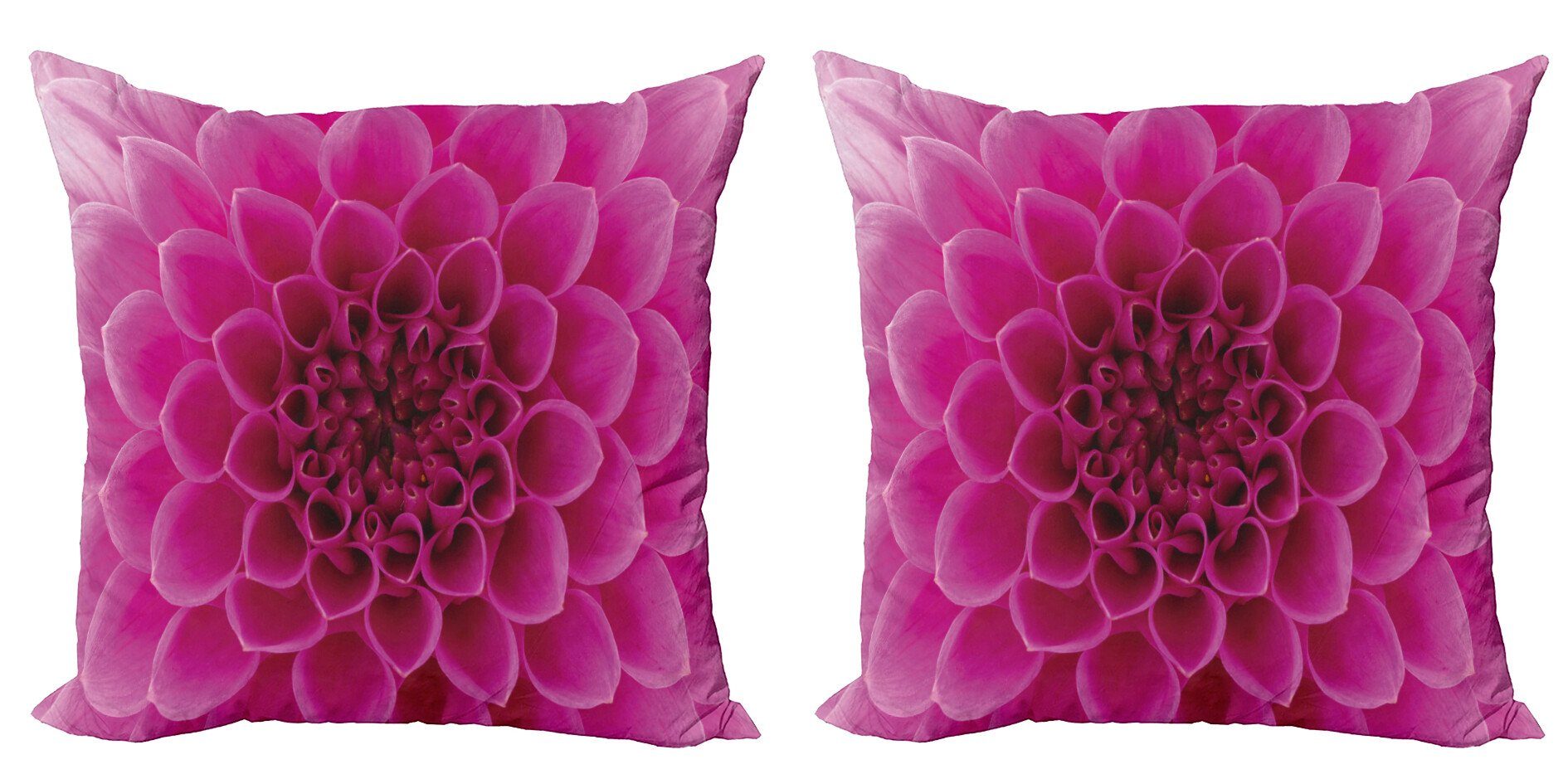 Kissenbezüge Modern Accent Doppelseitiger Digitaldruck, Abakuhaus (2 Stück), Blumen Frische Blüte Blütenblatt Natur