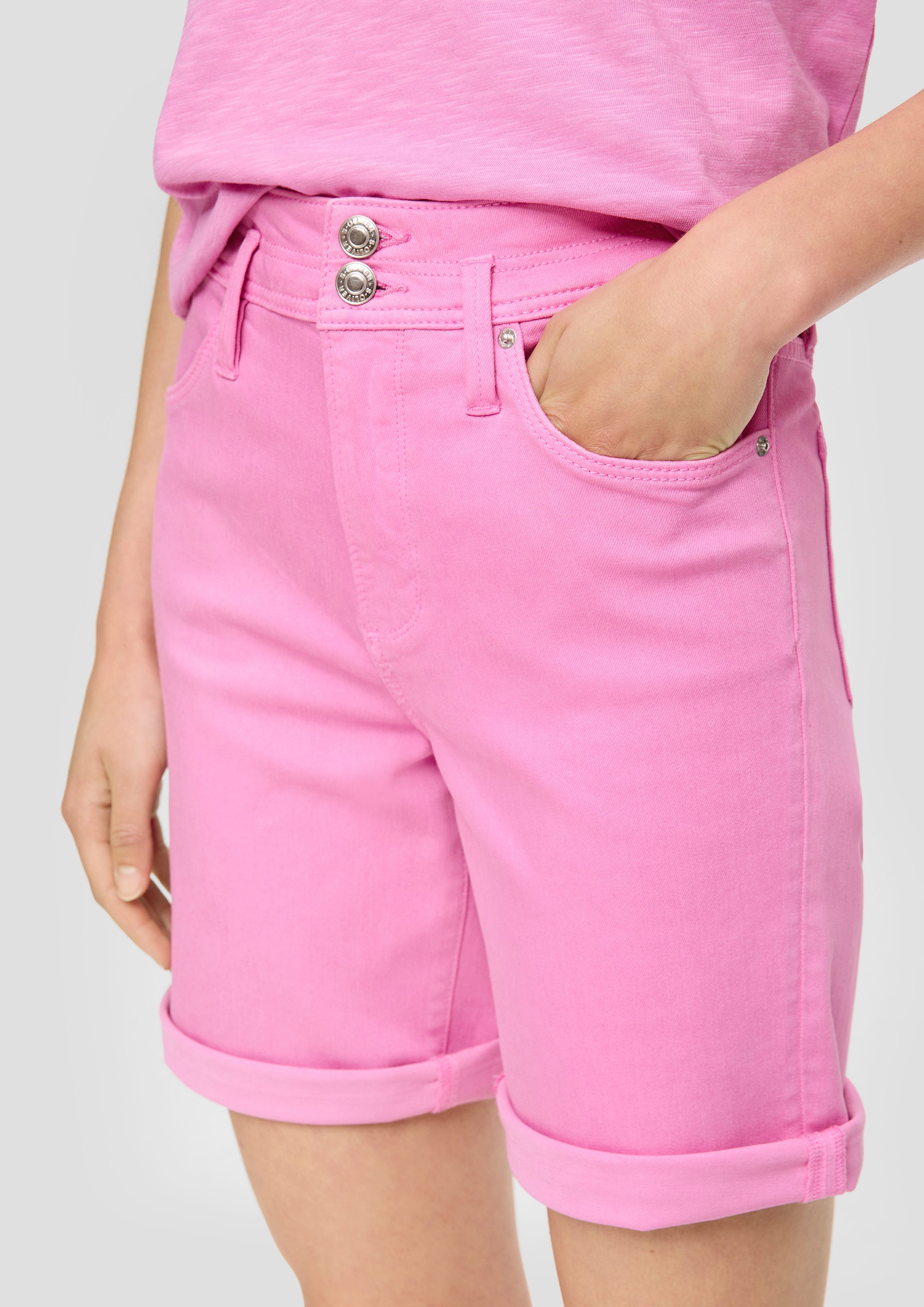 s.Oliver Jeansshorts Bermuda-Jeans Betsy / Slim günstig online kaufen