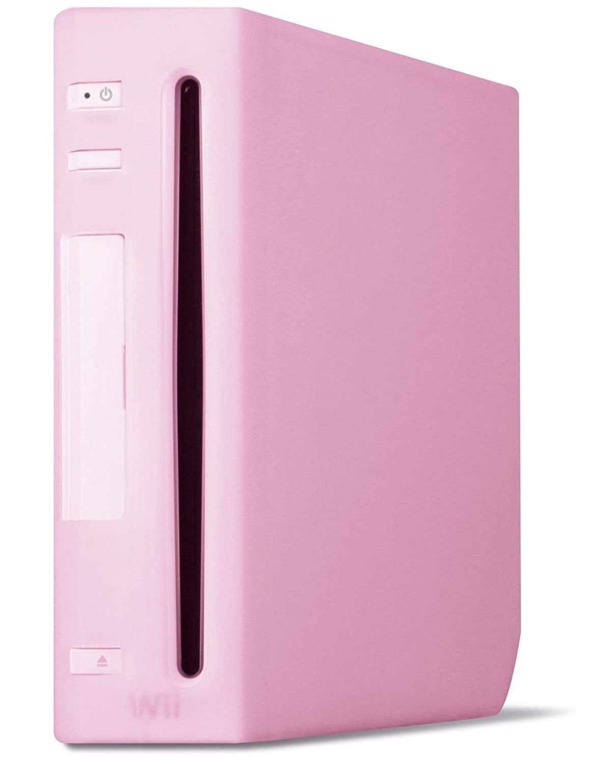 Speedlink Konsolen-Tasche Silikon Skin Schutz-Hülle Pink, passend für Nintendo Wii Konsole