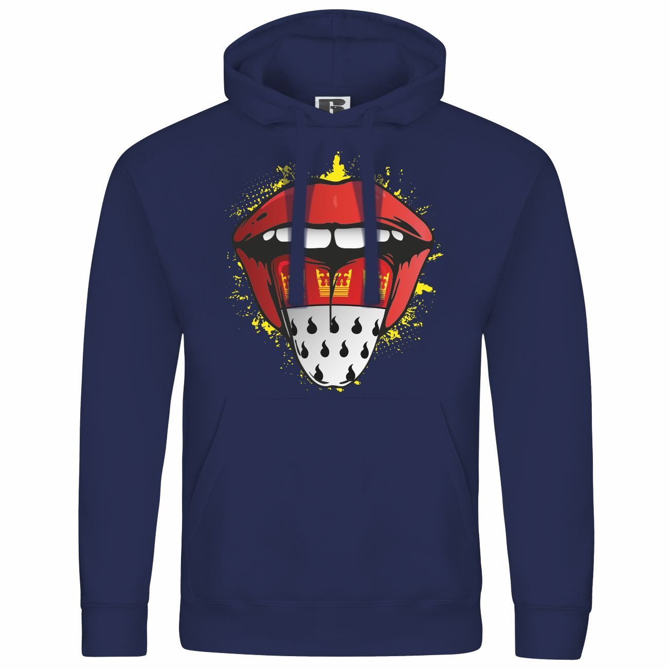 deinshirt Kapuzenpullover Herren Kapuzenpullover Köln Zunge günstig online kaufen