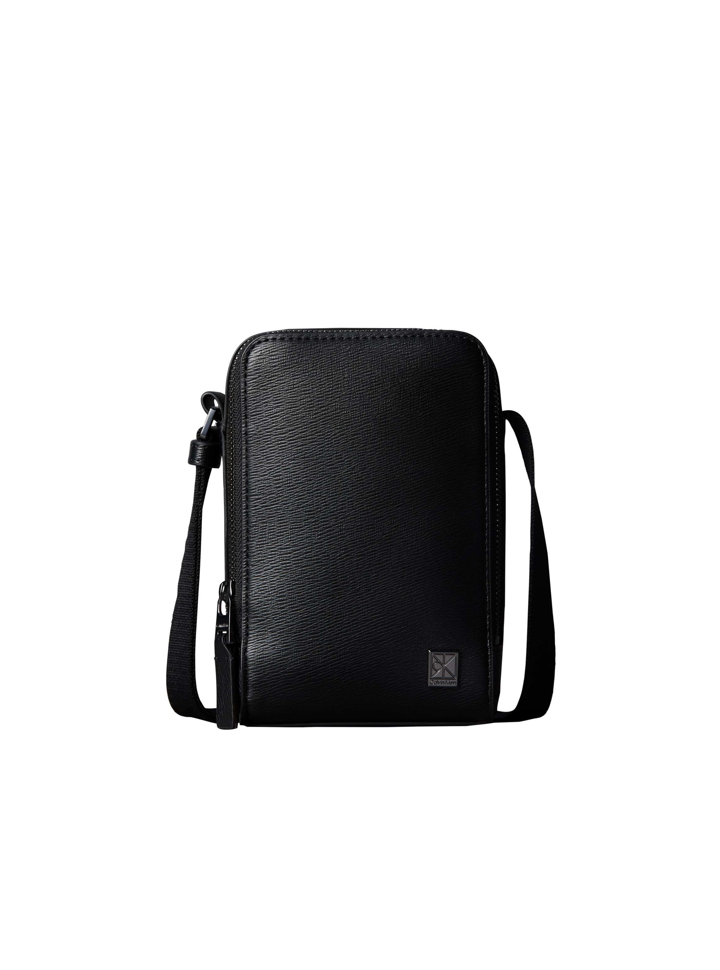 Calvin Klein Umhängetasche EMBLEM HW PHONE CROSSBODY, Minibag, kleine Umhängetasche, Crossbody Bag mit Reißverschluss