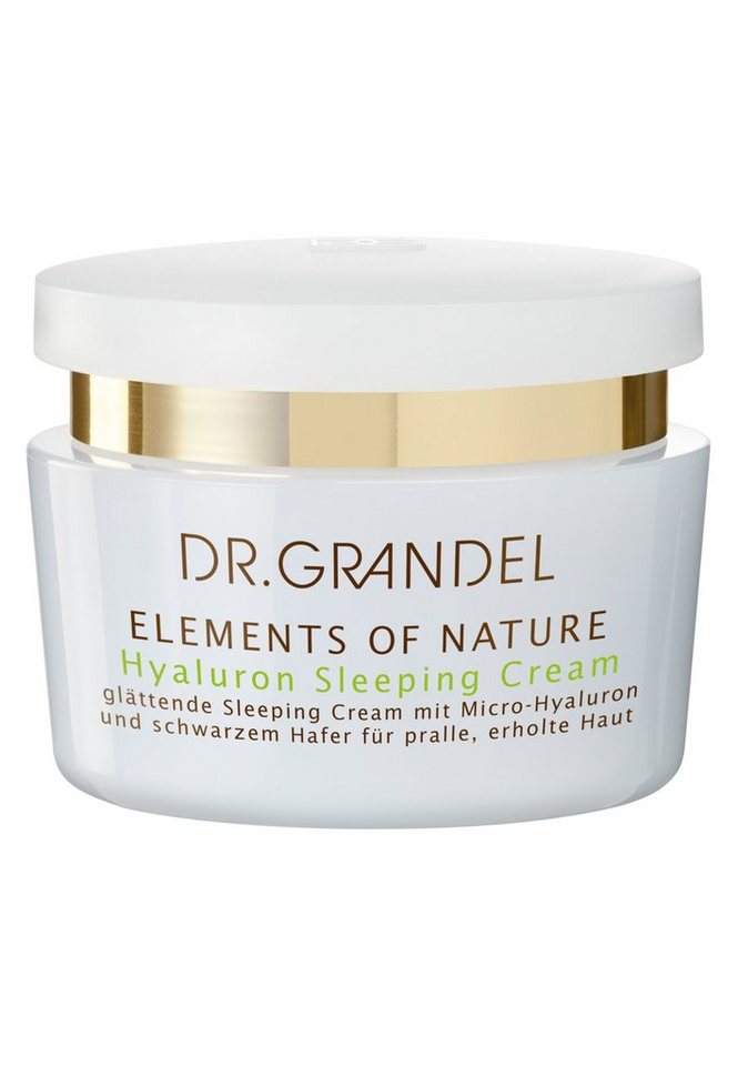 DR. GRANDEL Gesichtslotion Elements of Nature Hyaluron Sleeping Cream, 50 ml